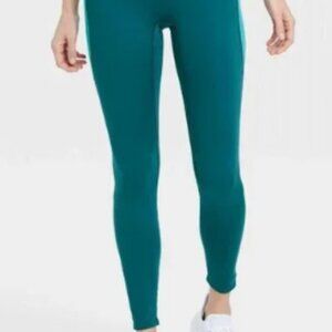 All In Motion Women's Brushed Sculpt High-Rise Leggings XS Vibrant Blue